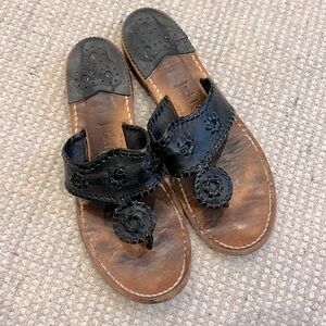 Well loved jack rogers Navajo - black - 9